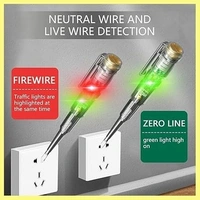Magic TESTER PEN Test Pencil, 70250V Measure Range Voltage Tester Accurate Neutral Live Wire Identification for Circuit Board (1928)