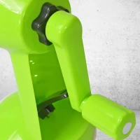 6IN1 ROTARY CUTTER. 6-in-1 Multifunctional Vegetable Cutter & Slicer | Hand Chopper with 6 Removable Blades for Cutting, Slicing & Grating(2678)