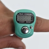 TALLY COUNTER Manual Hand Finger Counting Machine Digital Head Electronic Tally Counter (1859)