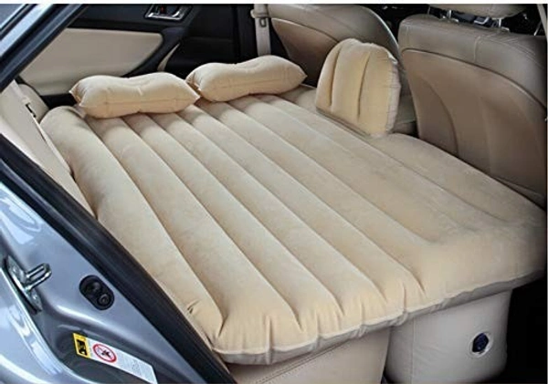 CAR BED SOFA Multifunctional Inflatable Car Bed Mattress with Two Air Pillows (1866)