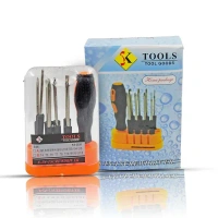 SCREW DRIVER SET, 8-in-1 Screwdriver Set – Multipurpose Compact Tool Kit with Interchangeable Bits(1602)