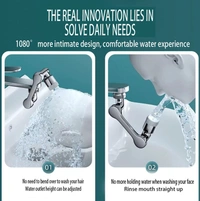 FAUCET HEAD EXTENDER, Faucet Head Extender – Adjustable & 360° Rotating Nozzle (1801)