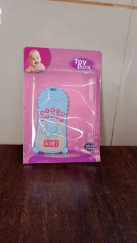 REMOTE SHAPE TEETHER Silicone Remote Shape Baby Teether (1 Pc) (1639)