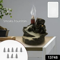 GANESH SMOKE FOUNTAIN,  Ganesh Smoke Fountain – Decorative Backflow Incense Burner (1777)
