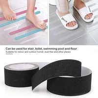 ANTI SLIP TAP 5CM X 5M, Anti Slip Tapes High Traction Grips Adhesive Sticky Backed Non Slip Safety Floor Black Color(1737b)