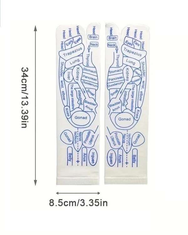 ACUPRESSURE SOCKS, Acupressure Reflexology Socks – Foot Therapy for Relaxation & Wellness(2144)
