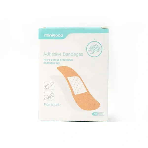 60PCS BANDAGES, Waterproof Adhesive Bandages – Creative Plasters for Wound Protection (60 Pcs Set)(2591)