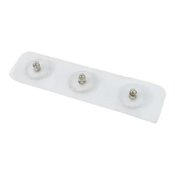 3IN1 NAIL STICKER,Adhesive Wall Hooks – Heavy Duty Transparent Hook with Screw Sticker (3 Hook, 1 Pc) | Non-Trace, Reusable & Strong Grip(2420)