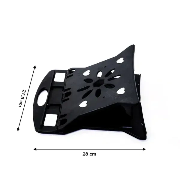 LAPTOP FOLDING STAND, Adjustable Laptop Stand Patented Riser | Ergonomic Foldable Laptop Stand with Portable Mobile Holder | Height & Angle Adjustable Laptop Stand for Office, Home & Study(389)