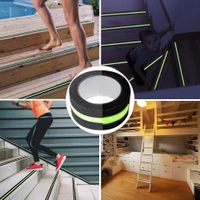 ANTI SLIP GLOW TAP, Anti Slip Glow Tape (5M x 50mm) – Luminous Non-Slip Safety Tape with Radium, Self-Adhesive Grip Strips for Slippery Surfaces(2495)