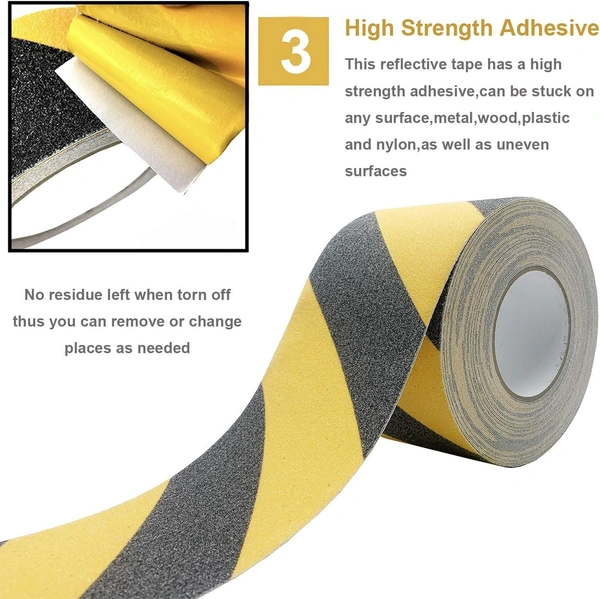 ANTI SLIP TAP 5CM X 5M,  Heavy-Duty Grip Tape for Stairs, Ramps, Floors & Walkways – Waterproof Safety Traction Tape (1737)