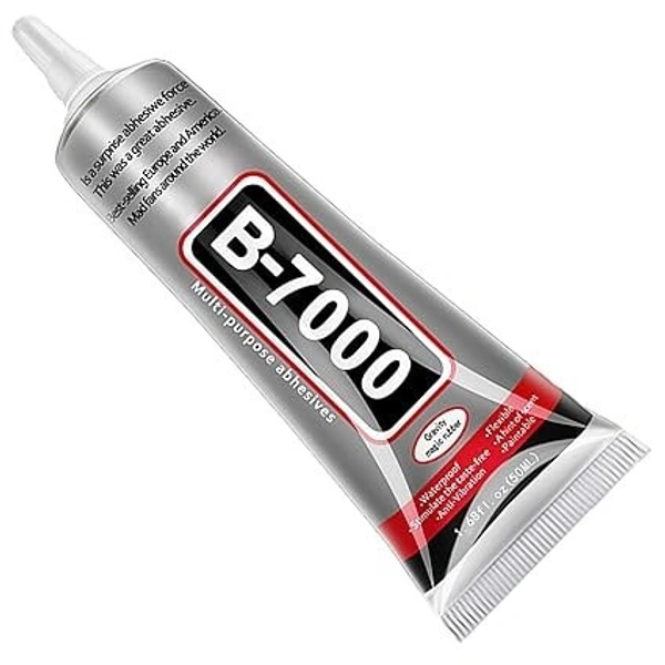 FABRIC GLUE B7000, Multi-Purpose Adhesive for DIY, Crafts, Jewelry, Phone Repair & Textiles (2183)