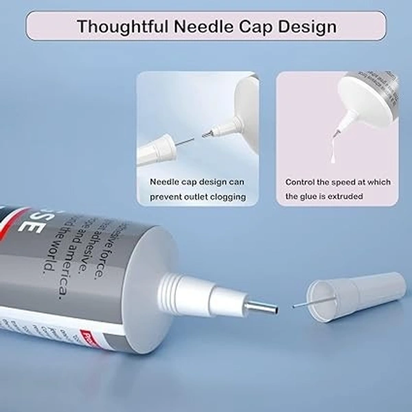 FABRIC GLUE B7000, Multi-Purpose Adhesive for DIY, Crafts, Jewelry, Phone Repair & Textiles (2183)