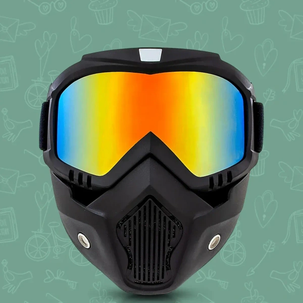 BIKE FACE MASK, Dustproof, Windproof Riding Mask for Men & Women – Breathable Outdoor Protection for Bikers (1755)