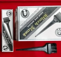 HAIR DYE BRUSH, Plastic Black Rose Hair Dye Brush   (2367)     - Black