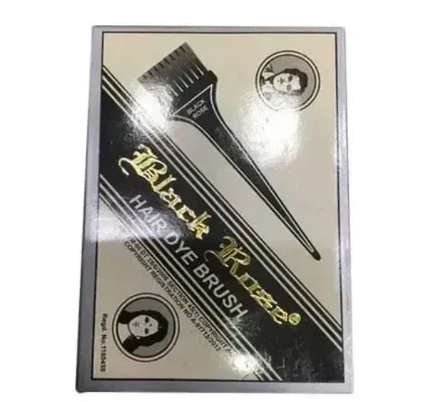 HAIR DYE BRUSH, Plastic Black Rose Hair Dye Brush   (2367)     - Black