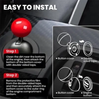 CAR PUSH START BUTTON, Car Push Start Button – Engine Start/Stop Switch for Keyless Ignition Systems(2528)