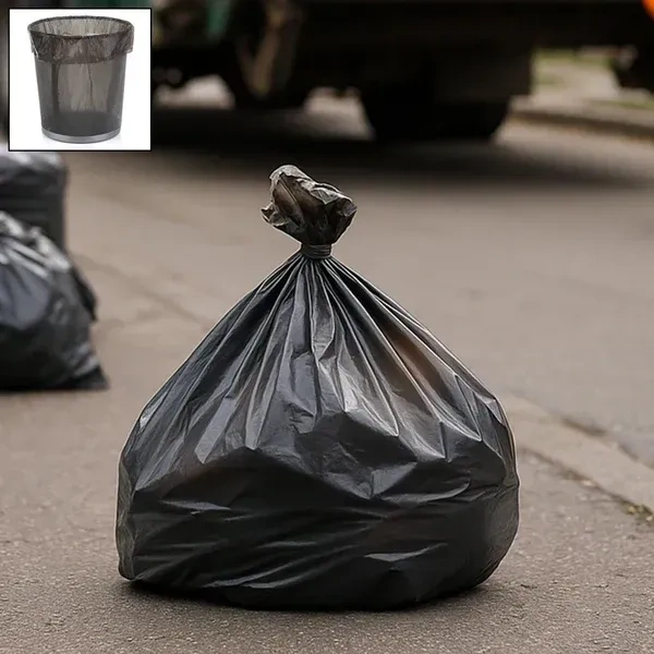 GARBAGE BAG 50*60, Bio-degradable Eco Friendly Garbage / Trash Bags Rolls (50x60 Cm / 1 Pc)(2434)