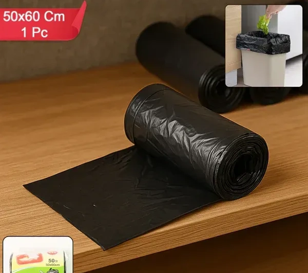 GARBAGE BAG 50*60, Bio-degradable Eco Friendly Garbage / Trash Bags Rolls (50x60 Cm / 1 Pc)(2434)