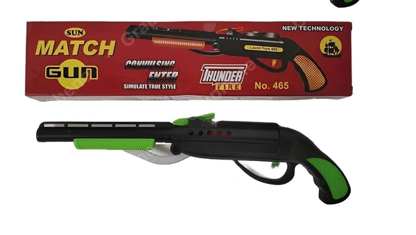 Fire Stick Gun – Match Stick Gun Toy for Diwali Celebration & Fun Crackers(1753)