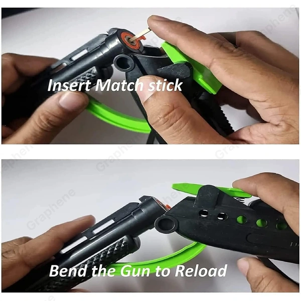 Fire Stick Gun – Match Stick Gun Toy for Diwali Celebration & Fun Crackers(1753)