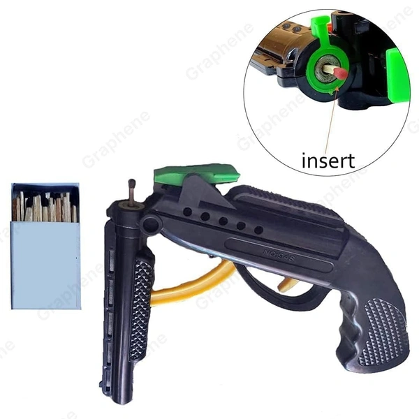 Fire Stick Gun – Match Stick Gun Toy for Diwali Celebration & Fun Crackers(1753)
