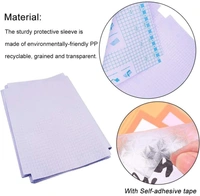 TRANSPARENT BOOK COVER, [30 Pcs- 3 Different Sizes -10 Each], Transparent Book Covers – 30 Pcs Set (3 Sizes, 10 Each) | Durable & Waterproof (1555)