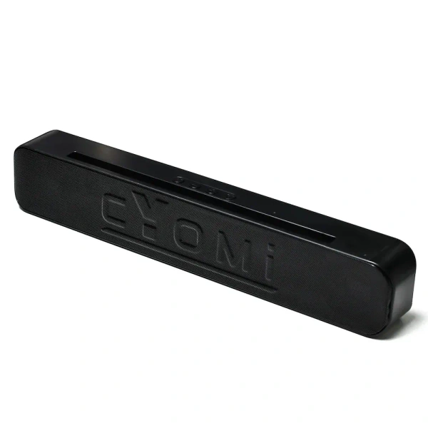 BT SPEAKER MAX786, CYOMI-786 Wireless Home Theatre SoundBar 10W, | Space Black Colour with Mirror Finish | Hi-fi Stereo, Sound with Thumping Bass   (2233)