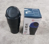 CAR DUSTBIN, Mini Car Trash Can | Portable Automatic Car Dustbin for Garbage | Small Trash Bin for Car, Home & Office(2672)