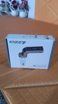 CAR BLUTOOTH CHARGER, Car G7 with Turbo Charging LCD Bluetooth Charger Fm Kit Mp3  (2338)    