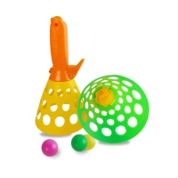 SMALL CLICK N CATCH, Catapult Butt Ball Toy widely used by kids and childrens for playing and entertainment purposes and all etc.   (2349)     
