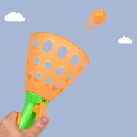 SMALL CLICK N CATCH, Catapult Butt Ball Toy widely used by kids and childrens for playing and entertainment purposes and all etc.   (2349)     