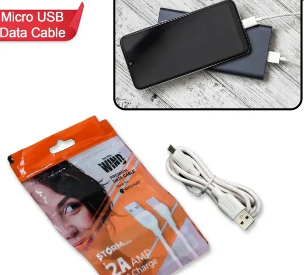 ANDROID CABLE, Fast Charging Android Cable | Durable USB Data & Charging Cable for All Android Devices(2514)