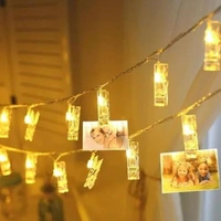 PHOTO HANGING LED, Photo Clip LED String Lights for Photo Hanging – Decorative Fairy Lights for Birthday, Wedding, Festival & Home Decoration(2555)