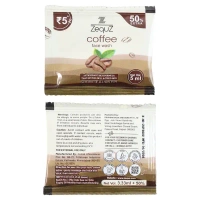 COFFEE FACE WASH 5PC, Zequz Coffee Face Wash Sachets 5ml – 5 Pack | Antioxidant-Rich Foaming Cleanser for Dull Skin | Daily Refreshing Face Wash for All Skin Types | Travel-Friendly Single-Use Pack(2701)
