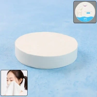 TRAVEL BATH TOWEL, Compressed Travel Bath Towel – Expandable Disposable Towel for Face & Body | Soft Hygienic Wipe for Home, Gym, Spa & Travel (70 × 10 cm, 1 Pc)(2702)