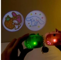 WATCH WITH PROJECTOR, Kuromi Digital Watch for Kids – Cute Stylish Boys & Girls Wristwatch with Built-in Projector & Keychain(2504)
