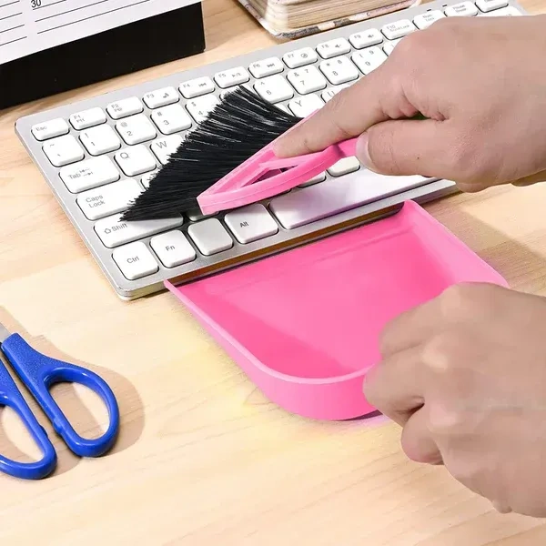 2IN1 DUSTPAN BIG, Dustpan Supdi with Brush Broom Set for Multipurpose Cleaning Big Size  (947)