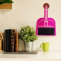 2IN1 DUSTPAN BIG, Dustpan Supdi with Brush Broom Set for Multipurpose Cleaning Big Size  (947) - 