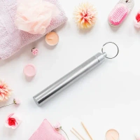 6PCS EAR TOOL PIPE, Ear Wax Removal Kit – 6 Pcs Portable Ear Cleaning Tool with Keychain Holder | Reusable & Travel-Friendly(1566)