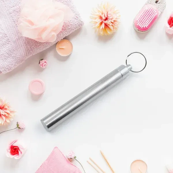 6PCS EAR TOOL PIPE, Ear Wax Removal Kit – 6 Pcs Portable Ear Cleaning Tool with Keychain Holder | Reusable & Travel-Friendly(1566)