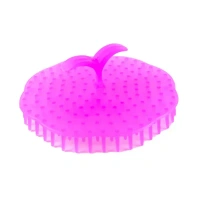 ROUND HAIR COMB, Ergonomic Scalp Massager Shampoo Brush – Unbreakable Plastic Hair Scrubber for Healthy Scalp & Relaxing Wash(519)