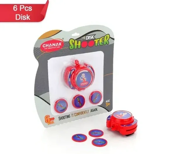 DISK SHOOTER, Hand Disk Shooter Toy Game Set for Kids | Exciting Indoor & Outdoor Shooting Game | Safe, Fun Play Set for Children(2097)