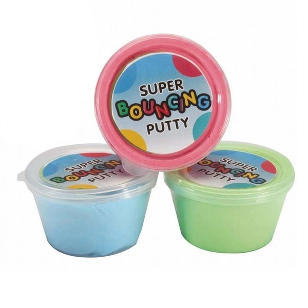 FOAM PUTTY CLAY, Bouncing Putty Dry Clay, Bounce it, Mould it , Stretch it     (2323)    