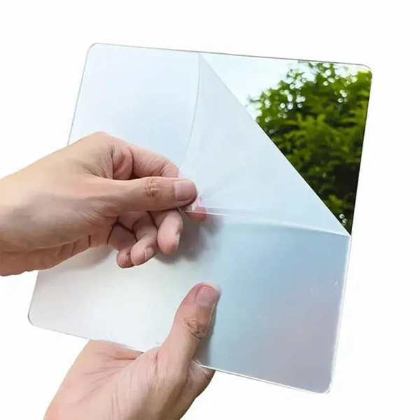 ACRYLIC MIRROR 30*30 CM,  Shatterproof Lightweight Plastic Mirror for Home Wall Décor, DIY Crafts, Gym Glass, Bathroom, Living Room, Office, and Event Decoration  (2197)
