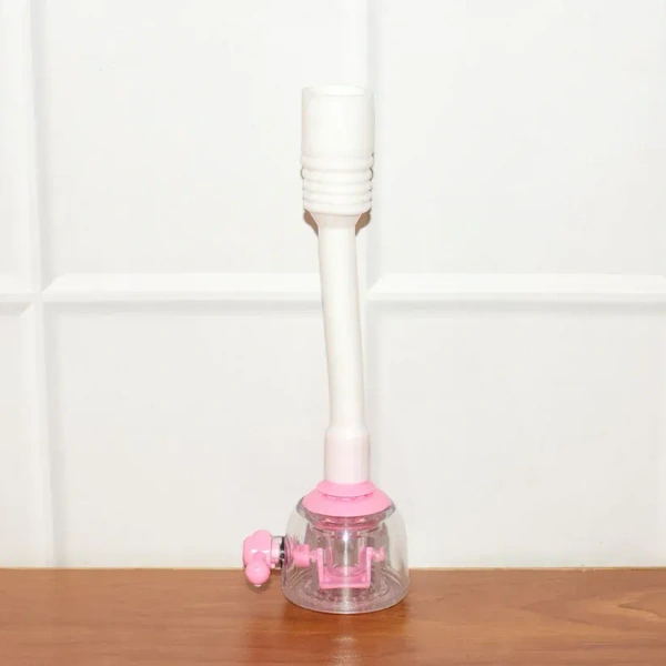 LONG PLASTIC FAUCET, Flexible Faucet Extender & Splash-Control Sprayer – Universal Stretch-Fit Tap Attachment with Bendable Neck for Kitchen, Bathroom & Utility Sinks (1 Pc)(2750)