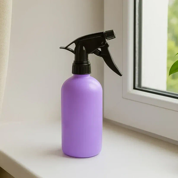 PRINTED SPRAY BOTTLE, Plastic Printed water Spray Bottle 500ml, Stylish & Reusable Mist Bottle for Plants, Cleaning, Hair & More (2199) 