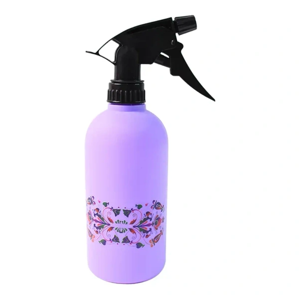 PRINTED SPRAY BOTTLE, Plastic Printed water Spray Bottle 500ml, Stylish & Reusable Mist Bottle for Plants, Cleaning, Hair & More (2199) 