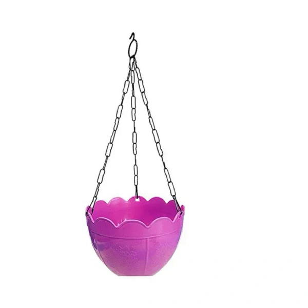 GULMAHOR POT CHAIN, Hanging Flower Pot with Chain – Stylish & Durable Planter for Home & Garden(1479)