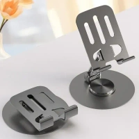 METAL MOBILE STAND,Foldable Metal Mobile Stand | Adjustable Phone Holder for Desk, Table & Travel Use | Universal Stand for Smartphones & Tablets(2467)